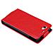 Custodia Compatibile Con Sony Xperia Z1 Compact In Rosso Mela - Coperchio Protettivo In Design Flip Con Chiusura Magnetica - Foto miniatura 6