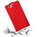 Custodia Compatibile Con Sony Xperia Z1 Compact In Rosso Mela - Coperchio Protettivo In Design Flip Con Chiusura Magnetica - Foto miniatura 7