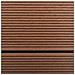 Piatto Doccia Da Esterni In Acciaio Inox Wpc 110x62 Cm Marrone - Foto miniatura 2