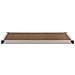 Piatto Doccia Da Esterni In Acciaio Inox Wpc 110x62 Cm Marrone - Foto miniatura 5