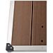 Piatto Doccia Da Esterni In Acciaio Inox Wpc 110x62 Cm Marrone - Foto miniatura 6