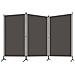 Paravento A 3 Pannelli Antracite 260x180 Cm - Foto miniatura 2