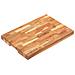Tagliere 50x35x4 Cm In Legno Massello Di Acacia - Foto miniatura 1