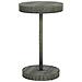 Set Bar Da Giardino 3 Pz Con Cuscini In Polyrattan Grigio - Foto miniatura 2