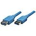 Cavo USB 3.0 SuperSpeed 3 m - Blu - Foto miniatura 1