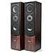 Sistema 5.0 Home Theather - Home Cinema 1140w passivo con 2 diffusori da pavimento, 1 centrale, 2 satelliti Colore Noce - Foto miniatura 2