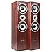 Sistema 5.0 Home Theather - Home Cinema 1140w passivo con 2 diffusori da pavimento, 1 centrale, 2 satelliti Colore Noce - Foto miniatura 5