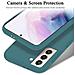 Custodia Compatibile Con Samsung Galaxy S22 Ultra In Liquid Verde - Coperchio Protettivo In Silicone Tpu Flessibile - Foto miniatura 5