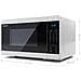 Forno Microonde + Grill YC-MG81E-W Capacità 28 Litri Potenza 700 Watt Colore Bianco - Foto miniatura 3