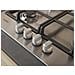 Piano Cottura TGML 661 IX R a Gas 4 Fuochi Gas Colore Acciaio Inossidabile - Foto miniatura 7