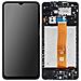 Blocco Completo Galaxy A12 Touchscreen + Frame Originale Nero - Foto miniatura 2