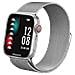 Smartwatch KW-P001 Impermeabile 3 ATM Display Touch con Bluetooth Cardiofrequenzimetro Silver - Italia - Foto miniatura 1