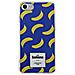 Cover Per Iphone Se 2020/8/7 Semirigida Con Fantasia Banane, Blu - Foto miniatura 1