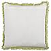 Set Di 2 Cuscini Filix Cotone 45 X 45 Cm Verde Trama Floreale - Foto miniatura 4