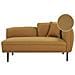 Chaise Longue Versione Destra Chevannes Bouclé Senape - Foto miniatura 4