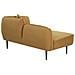 Chaise Longue Versione Destra Chevannes Bouclé Senape - Foto miniatura 5