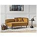 Chaise Longue Versione Destra Chevannes Bouclé Senape - Foto miniatura 9
