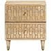 Comodini 2pz 40x33x46 Cm In Legno Massello Di Mango - Foto miniatura 3