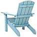 Sedia Per Bambini Azzurro Adirondack - Foto miniatura 3