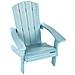 Sedia Per Bambini Azzurro Adirondack - Foto miniatura 7