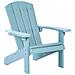Sedia Per Bambini Azzurro Adirondack - Foto miniatura 8