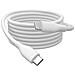 Cavo di collegamento in silicone Lightning, USB-C - Lightning, 0,5 m, bianco - Foto miniatura 2