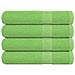 Asciugamani Per Sauna 4 Pz Verde Mela 80x200 Cm 360 G/m Cotone - Foto miniatura 1