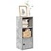 Libreria Grigio Cemento 31x24x77 Cm In Legno Multistrato - Foto miniatura 1