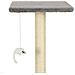 Lusso Casadino -  Albero Per Gatti Con Tiragraffi In Sisal 95 Cm Grigio - Foto miniatura 5