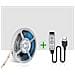 Kit Striscia Led Usb Rgb 3m Per Illuminazione Ambientale - Foto miniatura 2