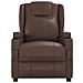 Poltrona Reclinabile Marrone in Similpelle - Foto miniatura 3
