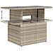 Set Divano da Giardino 8pz con Cuscini Grigio Chiaro Polyrattan - Foto miniatura 8