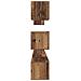 Set mobile TV 8 pcs Legno vecchio 60 x 30 x 30 cm - Foto miniatura 8