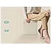 PUFA LSF028W01 Pouf Organizer Bianco Crema MDF Storage - Foto miniatura 7