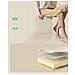 PUFA LSF028W01 Pouf Organizer Bianco Crema MDF Storage - Foto miniatura 6