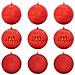 Set di Palle di Natale 9 pcs Rosso Plastica - Foto miniatura 1