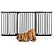 Bettacare Cancelletto Per Cani Elite Con Montaggio A Pressione, 179cm - 188cm, Nero Opaco - Foto miniatura 1