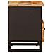 Mobiletto da Letto con cassetto Marrone 40 x 33 x 46 cm - Foto miniatura 4