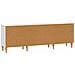 Mobile TV Bianco Lucido 150 x 31 x 50 cm Legno ingegnerizzato - Foto miniatura 6
