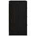 Comodini Rovere Nero 40 x 36 x 70 cm Legno ingegnerizzato - Foto miniatura 5
