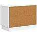 Armadio da Notte con cassetto Bianco 62 x 34,5 x 44,5 cm - Foto miniatura 6