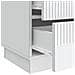 Armadio da Notte con cassetto Bianco 62 x 34,5 x 44,5 cm - Foto miniatura 8