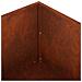 Vaso da giardino 2 pz Ruggine 80 x 80 x 30 cm Acciaio Corten - Foto miniatura 7