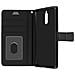 Custodia Huawei Mate 10 Lite Modello Portafoglio + Funzione Supporto - Nera - Foto miniatura 13