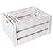 Set 4 Cassette Legno Bianco Decorative 4 Misure - Foto miniatura 4