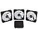 Ventilatore Per Portatile Imiven0206 P7f12pro Project 7 Rgb 12 Cm 1,8w - Foto miniatura 1