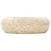 Lavandino 40x12 cm in Marmo Crema - Foto miniatura 2