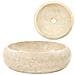 Lavandino 40x12 cm in Marmo Crema - Foto miniatura 1