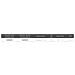 Indicatore Trim Nero 12/24 V Per Vdo View Line Indicatore Trim Bianco 12/24 V - Foto miniatura 2