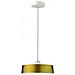 V-tac Vt-7666 Lampadario Pendente 1mt Diffusore Acrilico E Piastra Led Smd 7w Bianco Caldo 3000k Gold Metal Ø340mm - Sku 3938 - Foto miniatura 1